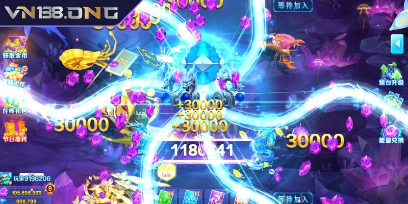 Bắn Cá Thần Tài VN138 Đại Dương Bao La, Rinh Quà Cực Đã 3 Tính năng độc đáo của bắn cá thần tài không thể bỏ lỡ