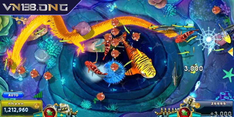 Bắn Cá Rồng VN138 Hòa Mình Vào Đại Dương Đỉnh Cao 2025 2 Yên tâm tuyệt đối với bảo mật siêu hiện đại, tân tiến